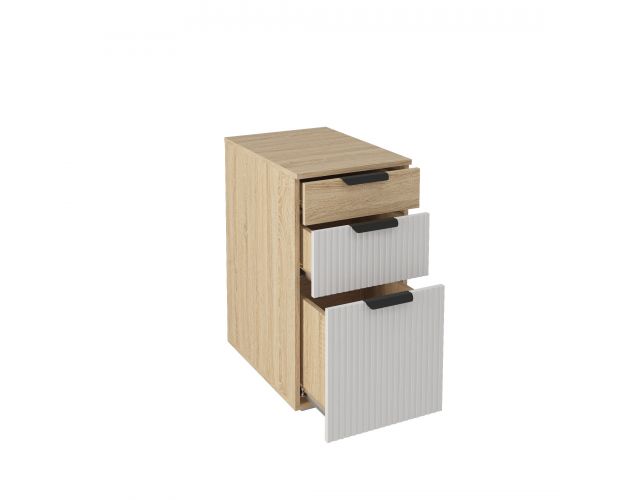 Тумба Норд Line Т3Я-400 дуб сонома/софт даймонд