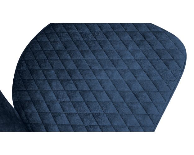 Стул «Гэтсби» К1К Черный/Микровелюр Wellmart Indigo