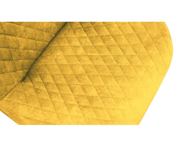 Стул «Оливер» К3 Черный/Микровелюр Wellmart Yellow