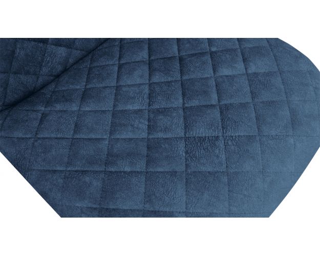 Стул «Ричи» К3 Черный муар/Микровелюр Wellmart Blue