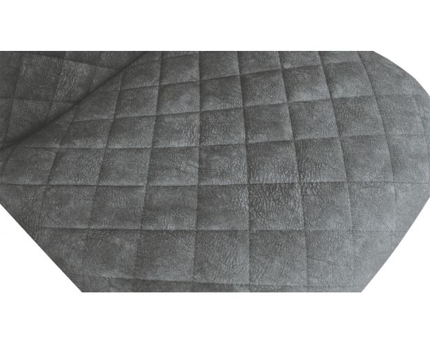 Стул «Ричи» К1С Белый/Микровелюр Wellmart Graphite