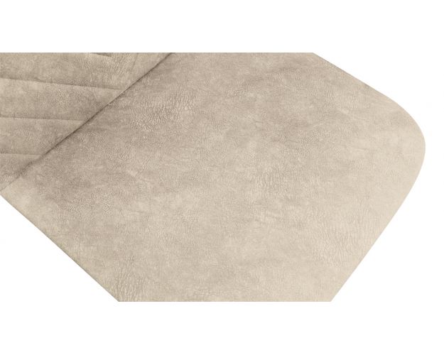 Стул «Шерри» К1С Белый/Микровелюр Wellmart Dark Beige