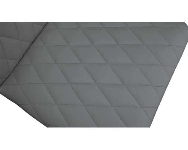 Стул «Стенли» К1С Белый/Кожзам Polo Graphite