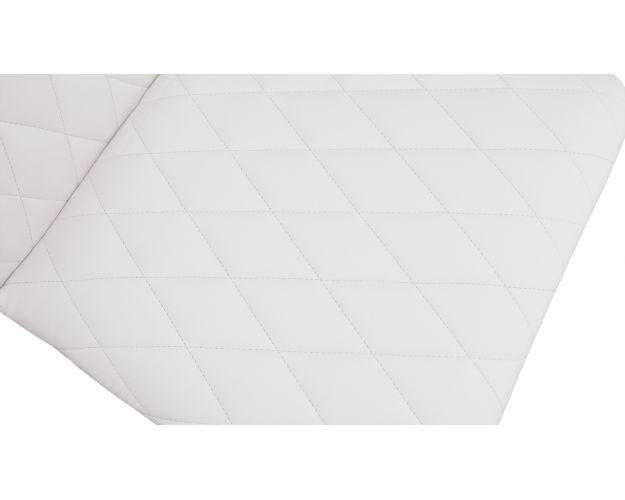 Стул «Стенли» К1С Черный муар/Кожзам Polo White